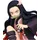 furyuu Kamado Nezuko Noodle Stopper Sammelfigur 10 cm - Schwarz/Grün/Mehrfarbig