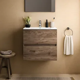 Ideal Standard Eurovit+ 2 Auszüge 60 x 44 x 55 cm Nussbaum