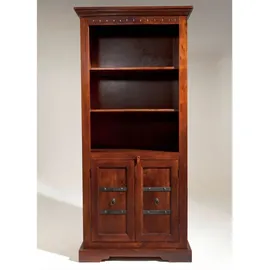 MASSIVMOEBEL24.DE Bücherregal 84 x 50 x 183 cm Braun