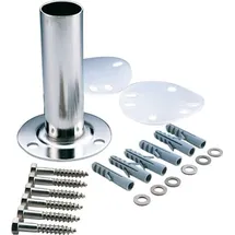 Astralpool Leiterendstücke 1 Paar aus V4A für Holmdurchmesser 43 mm