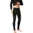 Tectake Leggings Sportleggings Schwarz S