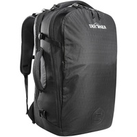 Tatonka Daypack Flightcase 25L - Handgepäck-Rucksack mit Laptopfach - Komplett aufziehbar für schnellen Zugriff an der Sicherheitskontrolle - 25 Liter Volumen (black)