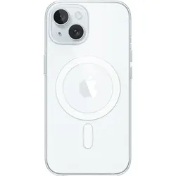 APPLE Clear Case mit MagSafe, Backcover, Apple, iPhone 15, Transparent
