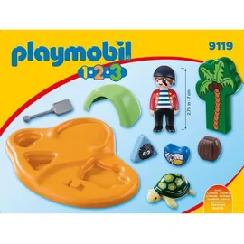 Playmobil 1.2.3 Pirateninsel 9119