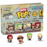 Funko Pop! One Piece Luffy 4pk und eine Überraschungs-Mini-Figur