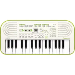 Casio Keyboard SA-50 (32 Tasten), Keyboard, Grün, Weiss