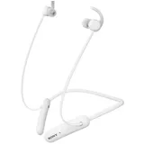 Sony WI-SP510 kabellose Bluetooth In-Ear Kopfhörer (bis zu 15 Stunden Akkulaufzeit, IPX5 wasserfest, sicherer Halt, Neckband-Style, Ohrhörer, Freisprechfunktion, Headset mit Mikrofon) Weiß