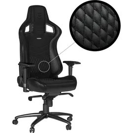 noblechairs Epic Leder Schwarz