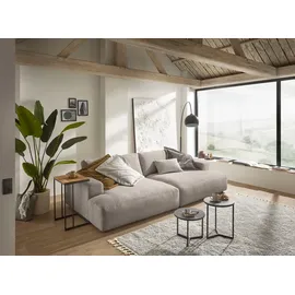 Musterring Loungesofa Lucia Big Sofa, bequem, Mega-Sitzfläche, Cord Bezug, viel Platz, Cord-Bezug, Breite 292 cm grau