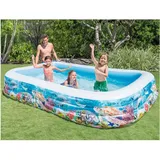 Intex Swim Center Familienpool 305 x 183 x 56 cm (Meeresleben-Design)