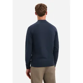 No Excess Stehkragenpullover Blau S