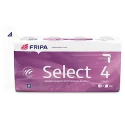 FRIPA Toilettenpapier Select 4-lagig, 8 Rollen