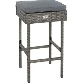 Estexo Polyrattan Gartenbar Set Gartenmöbel Sitzgruppe Rattan Bar Tresen Barset Tisch