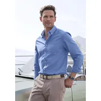 H.I.S. Langarmhemd Blau L