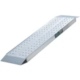 Baumarktplus TRUTZHOLM 1 x Auffahrrampe 100 x 28 cm 270kg Alu gelocht Verladerampe