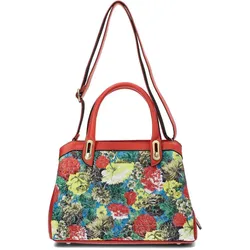 Rote Handtasche Laura Vita Für Frauen, universal