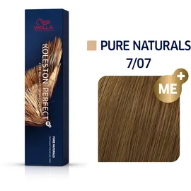 Wella Koleston Perfect Me+ Pure Naturals 7/07 mittelblond natur braun 60 ml