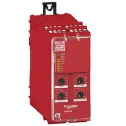 Schneider Electric XPSUAT13A3AP Sicherheitsrelais Harmony Universal, 10Fkt, 1Kr/2Ka, PLe/Kat4/SIL3, 3S+3Sv 0,1-900s 1Ö 1T, Diagnose, 24 VAC 24VDC,