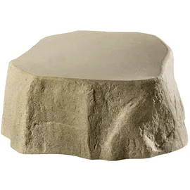 Greenlife Dekorregenspeicher Hinkelstein 77 x 77 x 30 cm khaki