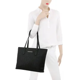 Valentino Pansy Shopper Kunstleder Black