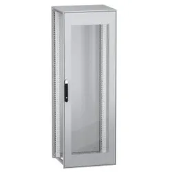 Schneider Electric NSYSFPN20760TG Standgehäuse, elektrisch, PrismaSeT HD, verglaste Tür, 2000x700x600mm, IP55