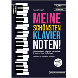Artist Ahead Meine schönsten Klaviernoten! - Tatjana Davidoff - Notenbuch