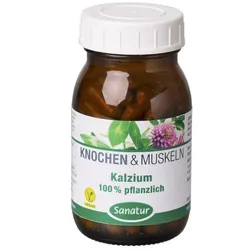 Sanatur Kalzium 100% pflanzlich Kapseln (100St)