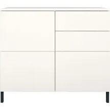 borchardt Möbel Haama 93 x 80 x 35 cm Weiß matt