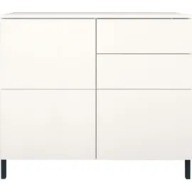 borchardt Möbel Haama 93 x 80 x 35 cm Weiß matt