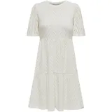 Jdy Minikleid Sommerkleid Unifarben Weiß XL