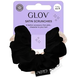 GLOV Scrunchies 2 Pack S - Champagne & Black