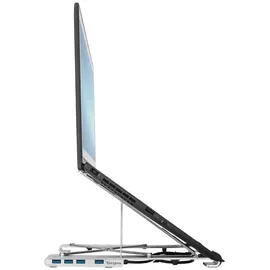Targus AWU100205GL, Notebook Ständer, Silber