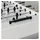 vidaXL Fußballtischzähler 2 pcs Schwarz 30 x 2,2 x 2,9 cm HIPS