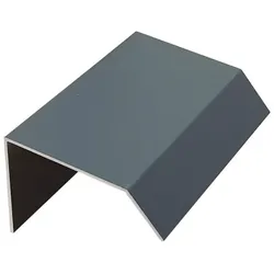 Dachrandprofil Verbinder ISOS | Aluminium | Länge 10 cm | Anthrazitgrau matt