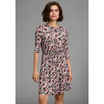 LAURA SCOTT Jerseykleid Geblümt Pastel 40