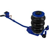 MonsterShop Wagenheber Gummi/Nylon/Stahl 16,5 – 40 cm blau