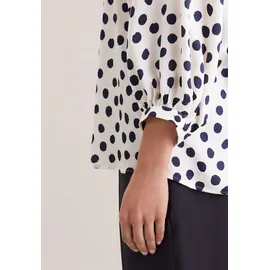 Seidensticker SEIDENSTICKER, Bluse navy / weiß S