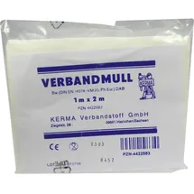 KERMA Verbandstoff GmbH VERBANDMULL 1MX2M UNSTERIL