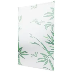 KS Handel 24 Basic Duschrollo 60x190 cm Modell Bambus weiss grün Duschvorhang!