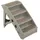 Costway 4-stufige Haustiertreppe Hunderampe Grau