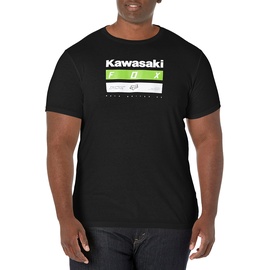 Fox Racing Herren Premium-t-shirt Kawasaki Stripes T Shirt, Schwarz, L EU