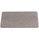 ANRO Fußmatte Schmutzfangmatte Türmatte rutschfest Fußabstreifer abwaschbar robust für Eingang, Haustür, Flur innen & außen Poet Küche, 80 x 40 cm (Rechteckig)