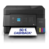Epson EcoTank ET-4900 | Wi-Fi und Ethernet | A4 | Drucken, Kopieren, Scannen, Faxen | LC-Display | Automatischer Dokumenteneinzug für 30 Seiten | Kompakt | Enthält Tinte für bis zu 3 Jahre