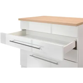 kochstation Küchenzeile KS-Wien 440 cm weiß