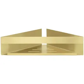 Wenko Eckablage Genova Gold matt, Befestigen ohne Bohren