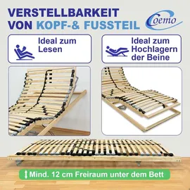Coemo Ergo KF Motor verstellbar 80 x 200 cm