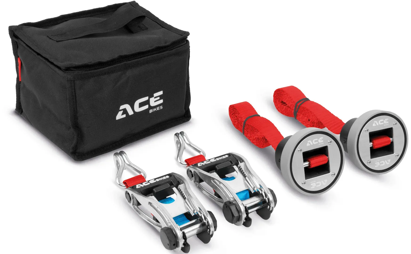 ACEBIKES Capstrap BMW Bevestigingssysteem, zwart-rood