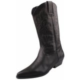 Dockers by Gerli Herren Cowboystiefel Schwarz, Schuhgröße:EUR 45