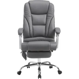 TPFLiving Pacira Kunstleder Grau