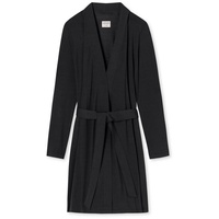 SCHIESSER Damenbademantel »"Essentials"«, in Kimono-Schnittform, schwarz